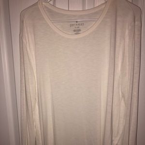American Eagle Soft and Sexy LS White